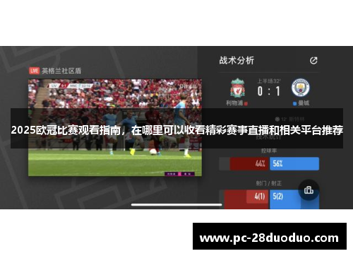 2025欧冠比赛观看指南，在哪里可以收看精彩赛事直播和相关平台推荐