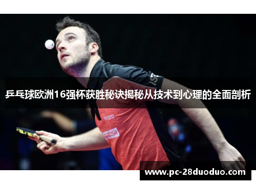 乒乓球欧洲16强杯获胜秘诀揭秘从技术到心理的全面剖析