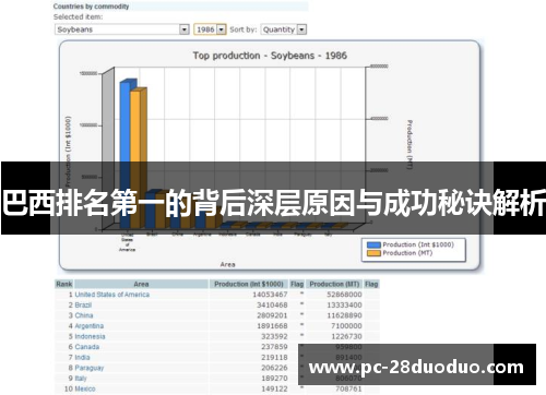 巴西排名第一的背后深层原因与成功秘诀解析